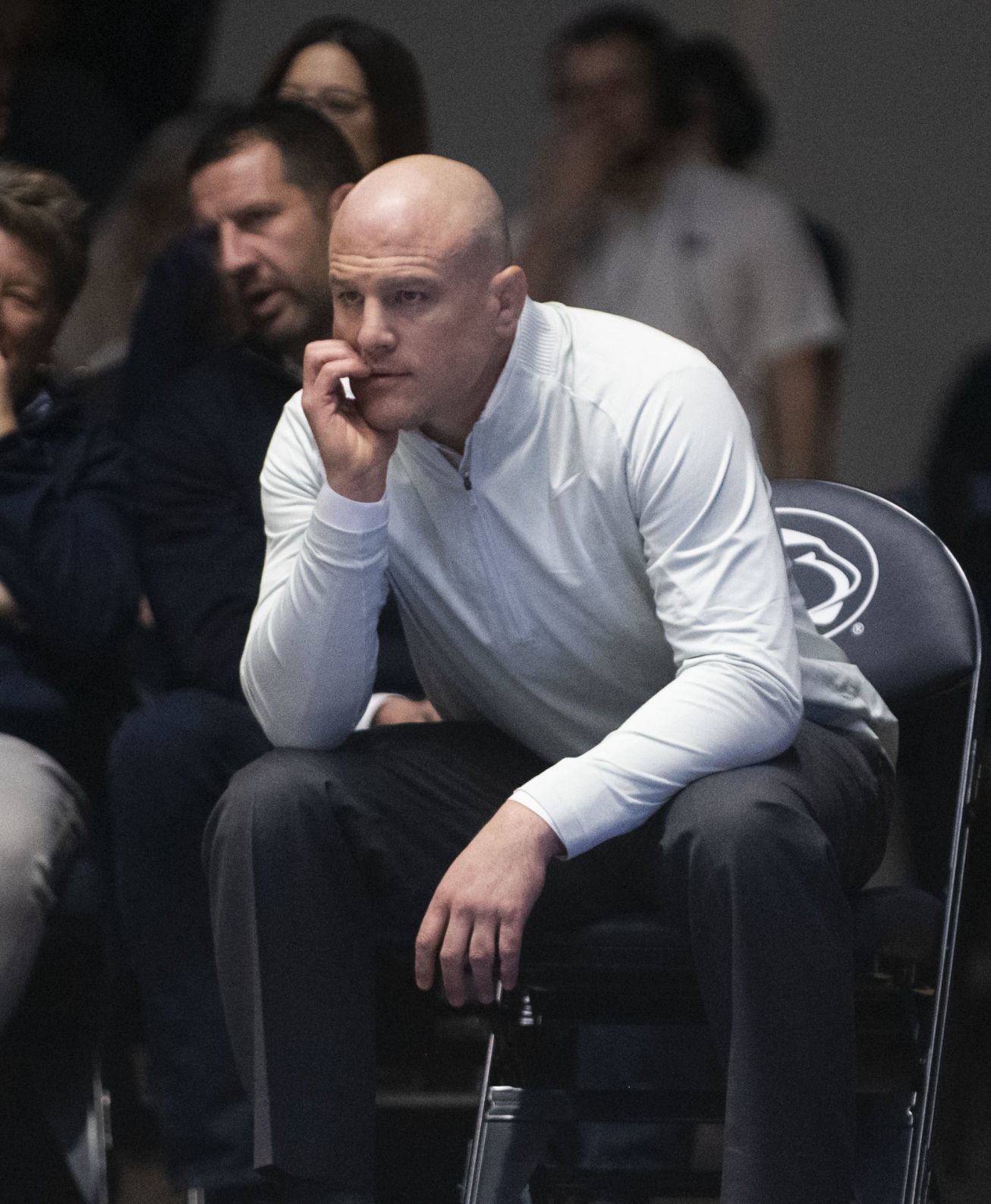 Wrestling v. Navy, Head Coach Cael Sanderson